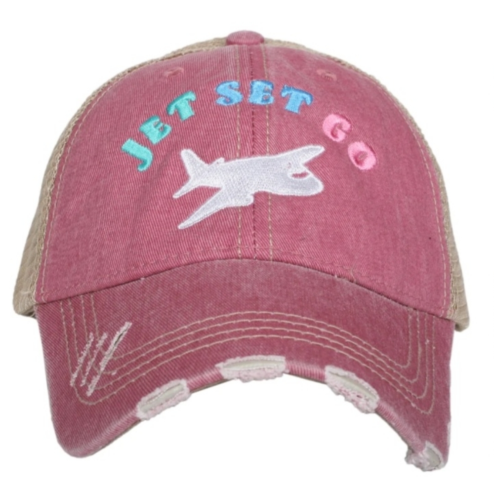 NEW Jet Set Go Trucker Hat